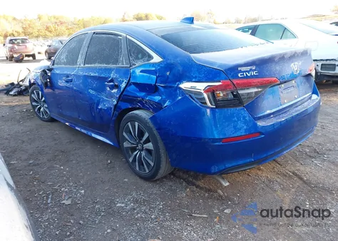 2023 Honda Civic Ex/Ex W/O Bsi z USA, uszkodzony, nr VIN 2HGFE1F74PH301559